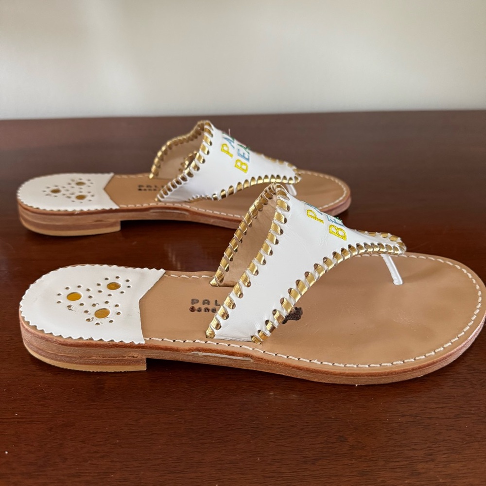Palm Beach Monogram Sandals - Picture 8 of 11